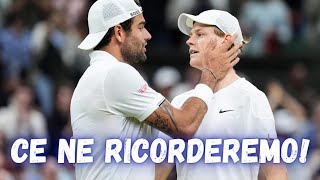 🇮🇹👏SINNER e BERRETTINI CHAPEAU‼️CE NE RICORDEREMO‼️QUATTRO AZZURRI AL TERZO TURNO‼️Wimbledon 2024🎾