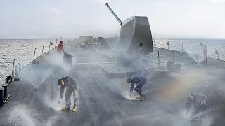 The Scary Reason Why US Builds Advanced Sprinklers on Flight Deck of its Warships