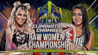 WWE EC:ALEXA BLISS VS ROXANNE PEREZ FOR THE RAW WOMEN'S CHAMPIONSHIP