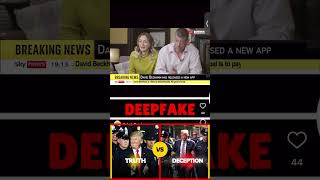 David Beckham Deepfake Ai SCAM #shorts #short #davidbeckham #deepfake