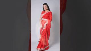 Ruffle saree for Raksha bandhan gift | Saree for girls & women | Saree 2024 | Karwa chauth saree |