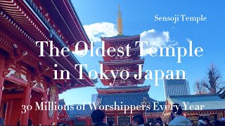 THE OLDEST TEMPLE IN JAPAN "SENSOJI TEMPLE"