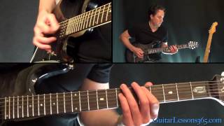 Welcome Home (Sanitarium) Guitar Lesson - Metallica - Intro & All Chords/Rhythm Guitar Parts