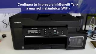 Configura tu impresora InkBenefit Tank a una red inalambrica (WiFi)