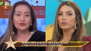 Patrícia Poeta se revolta com ataques de Sonia  e toma atitude na justiça: “Alguns crimes”