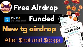 Ton blockchain funded Akedo gaming free Airdrop on telegram | crypto airdrops