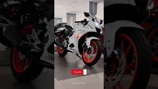 Yamaha R15 V4 White Colour New Model 2023 Review #shorts #r15v4 #newtoyou #ajshohan