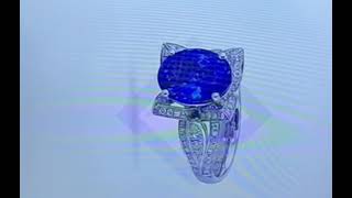 Blue shapphire  Lucky stone rings | Tanzania 🇹🇿 pavilion | Expo 2020 Dubai | Nice collection |