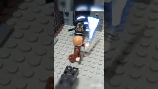 LEGO StarWars Anakin VS Marvel Monster Minifigure Fight #lego #starwars