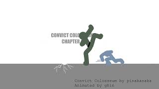 The Scourge of British Columbia vs. Iron Turtle as stick figures (Convict Colosseum)