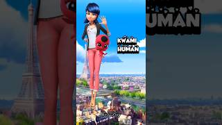 Miraculous characters as kwami human | #miraculous #shorts #viral