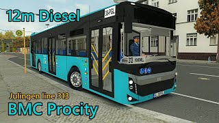 BMC Procity 12m Diesel | OMSI 2 | Julingen 313 line