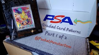 PSA GRADED CARD RETURN VIDEO (Part 1 of 2) Pokémon Cards (English/Japanese) Eeveelutions / Pikachu