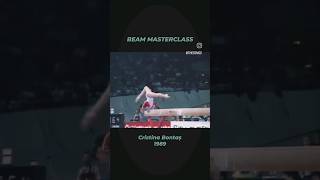 A BEAM MASTERCLASS - Cristina Bontaș 🇷🇴 Balance Beam #artisticgymnastics