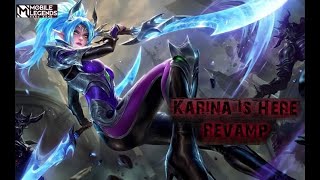 The Assassin Karina Finally Is Here Revamp Mobile Legends