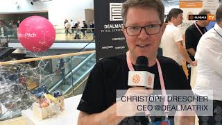 Christoph Drescher, CEO @DealMatrix, at #BITS18