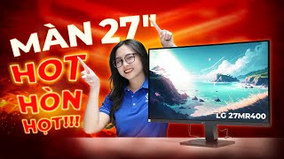 Màn Hình BEST CHOICE 2024 Trong Tầm Giá 3 Triệu | 27" - IPS - FHD - 100Hz - FreeSync | LG 27MR400-B