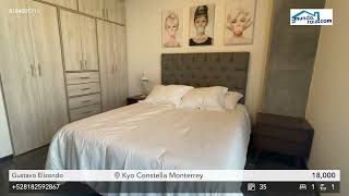 Renta Loft amueblado kyo constella en Monterrey