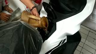 Review  honda matic adv150 keren broooo...