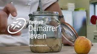 Voilà comment l'école Richemont prépare le levain.