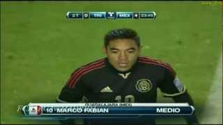 Mexico vs Trinidad y Tobago 7-1 Preolimpico [hat trick de Marco Fabian]