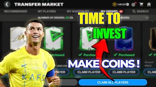 Market UPDATE! Best Time To INVEST Coins In FC Mobile 24! MAKE COINS!