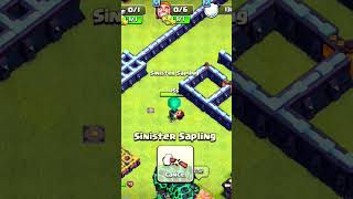 What Is Inside Sinister Sapling Class Of Clans #clashofclans #clashofclanschallenges