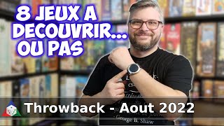 Throwback - Août 2022