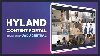 Hyland Content Portal powered by Jadu Central