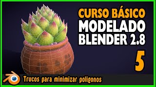 🎯 Trucos Modelado Low Poly| Curso Blender 2.8 Principiante | Magnaomega