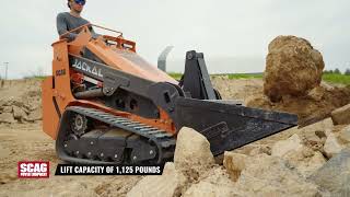 The Jackal – Stand-On Mini Skid Steer | Scag Power Equipment