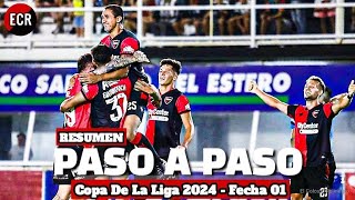 RESUMEN PASO A PASO | Central Cba 0-1 Newell's [HD] Copa De La Liga - FECHA 01 #newells