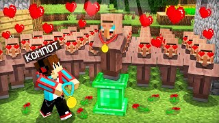 ЗА ЧТО МЫ НАГРАДИЛИ ЭТОГО ЖИТЕЛЯ В МАЙНКРАФТ | Компот Minecraft