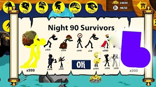 SURVIVOR LEVEL INSANE MODE NIGHT UNLOCKED NEW WARRIORS PART 25| STICK WAR LEGACY  | Bo Gaming