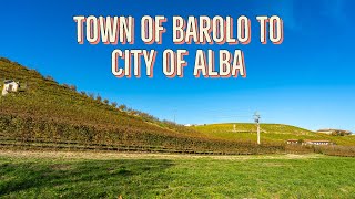 [4K Europe Drive] Town of Barolo to City of Alba