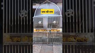 Temple Steel gate laser design #youtubeshorts #shorts #trending #gate #viralvideo #metalfabrication