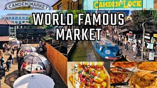 INSIDE CAMDEN MARKET LONDON | THE WORLD'S FAMOUS & BEST MARKET| 4k HDR Walking