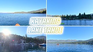 Thrilling Adventure: Kayaking in Crystal Clear Lake Tahoe