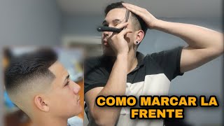 COMO MARCAR LA FRENTE (FACIL Y RAPIDO) EN CASA🏘️