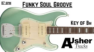 Funky Soul Groove Guitar Backing Track Jam in B minor