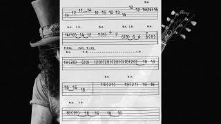 Guns N' Roses - Don't Cry. Guitar Solo Abm (Official Audio) + Tabs.