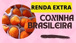 Receita de Coxinha Brasileira, se inscreve no canal e deixe seu like #coxinha #salgados #rendaextra