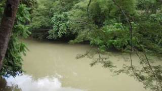 Hanging Bridge at Sipatan River, Sevilla, Bohol