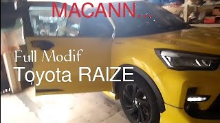 TOYOTA RAIZE 2022 !! BARU KELUAR DEALER LANGSUNG DI MODIF #toyotaraize#modifikasimobil #mattvariasi