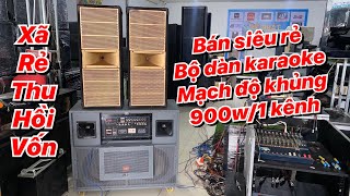 Thanh lý Bộ dàn karaoke mạch độ khủng bao phá làng phá xóm 0981.328.037