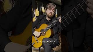 JAVIER CONTRERAS with FRANCISCO SIMPLICIO 1932 (last guitar) | A. BARRIOS #classicalguitar