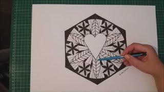 Geometric Art with Artist Janette Oakman 12- Symmetric / Geometry / Mandala