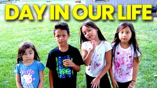 DAY IN MY LIFE WITH 11 KIDS!  LIFE IN NEBRASKA!  (Large Family Adoption Life)