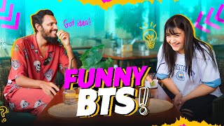 Funny BTS & Unseen Conversations 😜 with @PoolaChokka