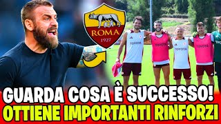 😵APPENA CONFERMATO!DANIELE OTTIENE IMPORTANTI RINFORZI!NOTIZIE DEL AS ROMA  OGGI